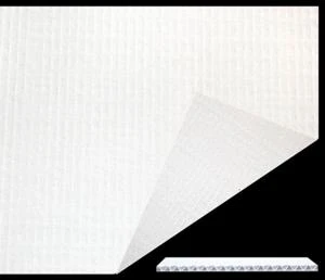 1,5mm Microcanal plancha todo blanco perfumería