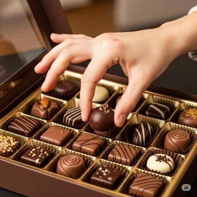 Almohadilla 5 papeles Chocolate -1