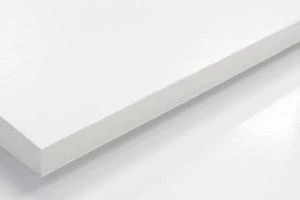 Pluma 10mm Blanco 122 x 244 cms